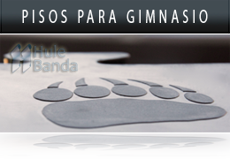 PISOS PARA GIMNASIO | HULE BANDA | 